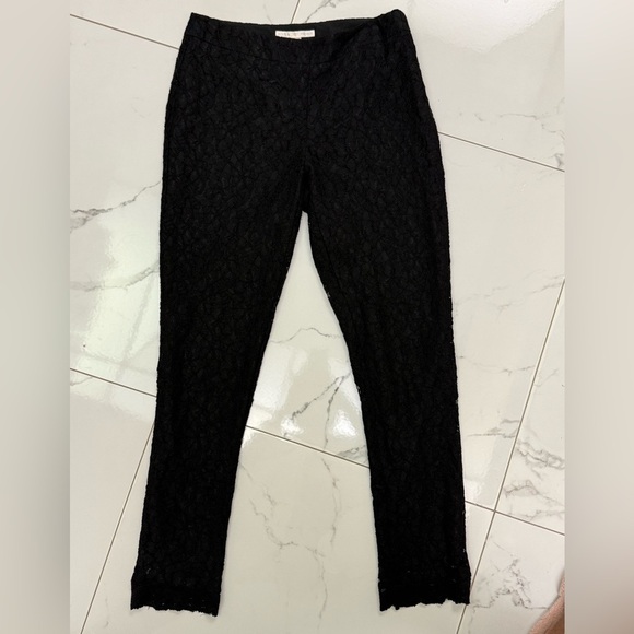 Boston Proper Elegant Black Lace Pants Size 10 - Picture 5 of 7